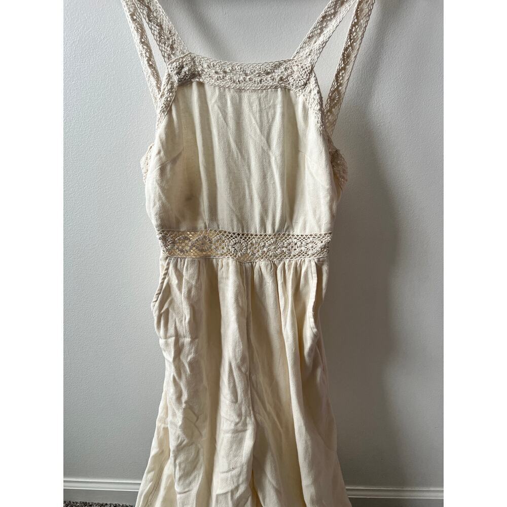 American Eagle outfitters cream jumpsuit size XS Petite brand new! - Picture 2 of 5